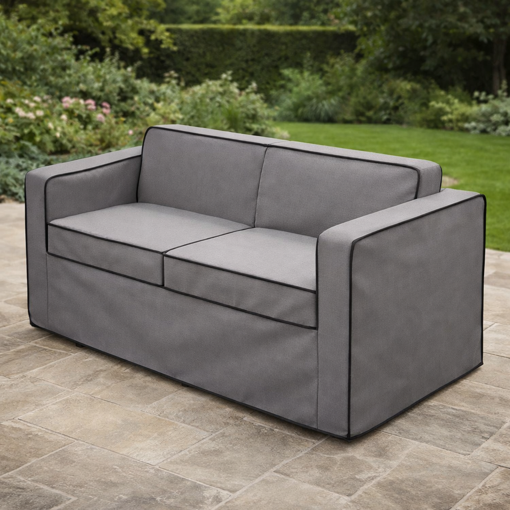 2 Seater Sofa Cover – Large 160cm – Heavy Duty Waterproof – Outdoor Furniture Protection