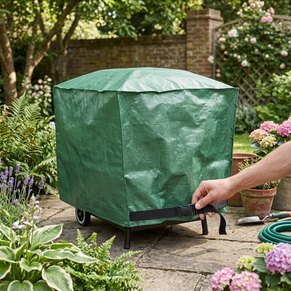 Square BBQ Cover – 68cm – Heavy Duty Water-Resistant – Outdoor Furniture Protection