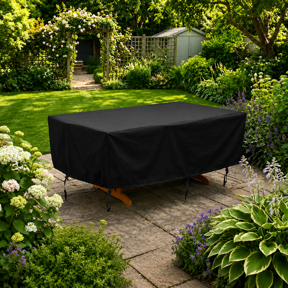 Rectangular Table Cover – 6 Seat – All-Weather Protection – Outdoor Use