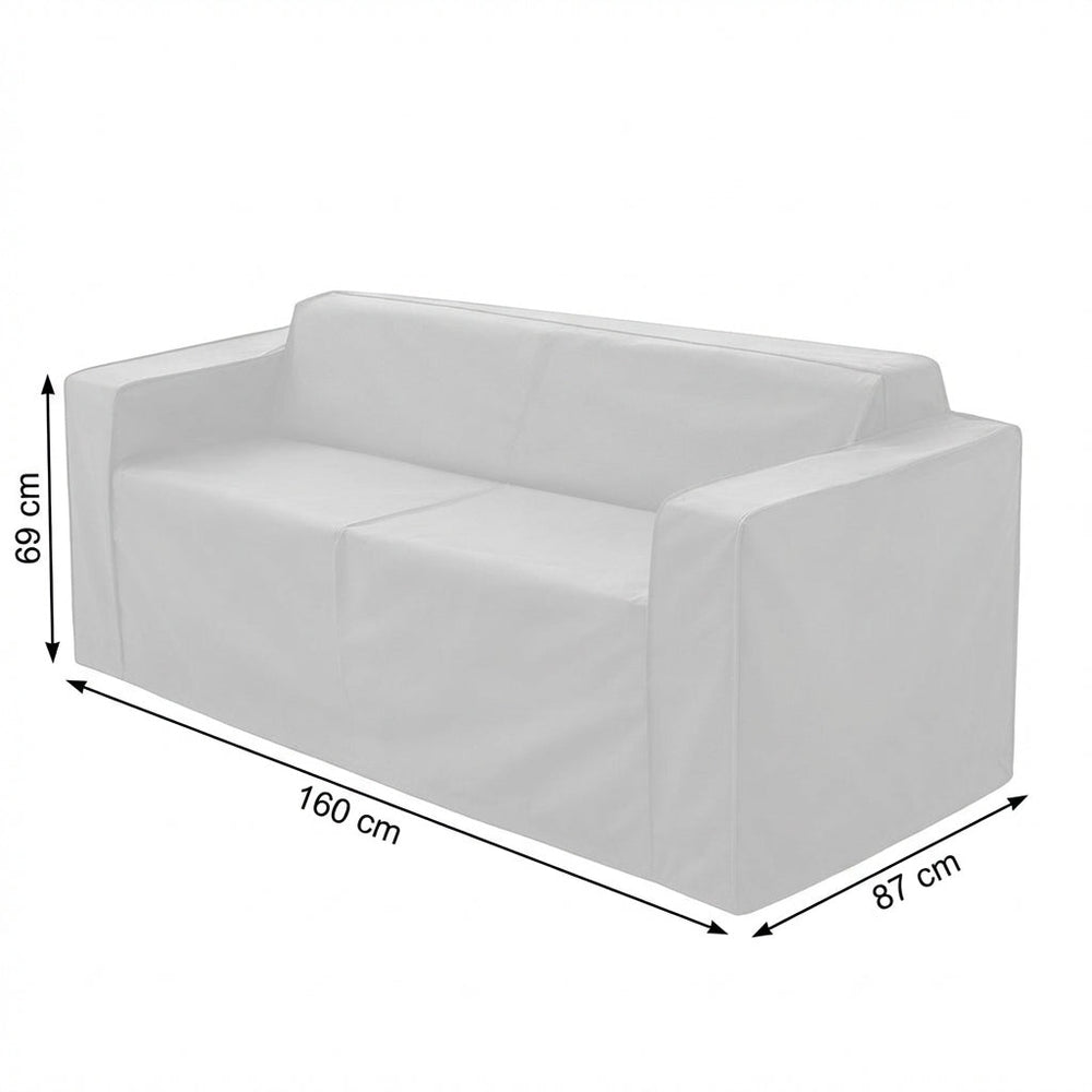2 Seater Sofa Cover – Small 160cm – Waterproof Polyester – Outdoor Protection