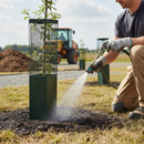 Premium Square Tree Spray Guard - Green Mesh Protection for Saplings and Young Trees, 50cm Height, Pack of 10
