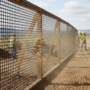 Premium Heavy Duty Extruded Windbreak Fence Mesh 1m High, 13mm Square - Reduces Wind Speed by 45% for Agricultural Protection