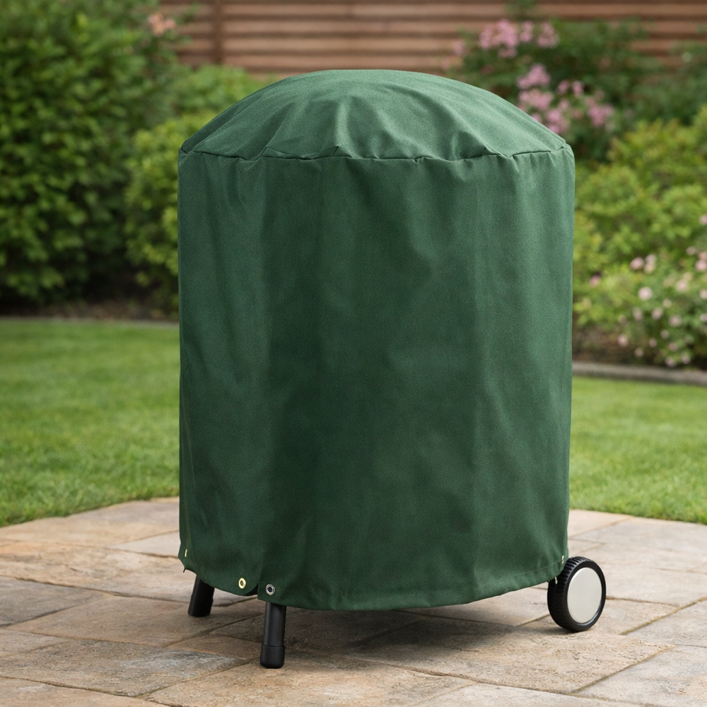 Kettle Barbecue Cover – Green – UV Protected Polyester – All-Weather Protection