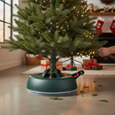 Premium Christmas Tree Stand with Water Level Indicator and Foot Pedal for Fresh Cut Trees up to 2.2m Tall