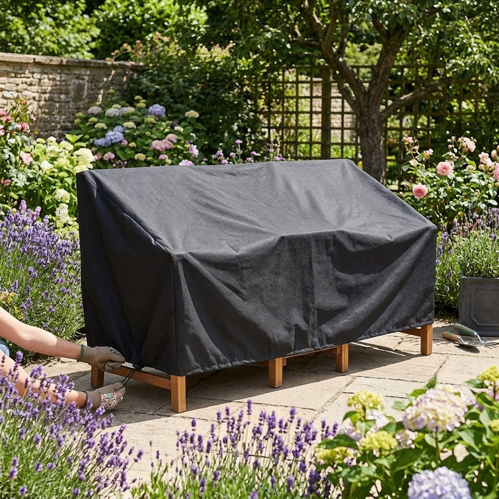 Premium Companion Seat Cover – Black – Super Tough Material – Garden Furniture Protection