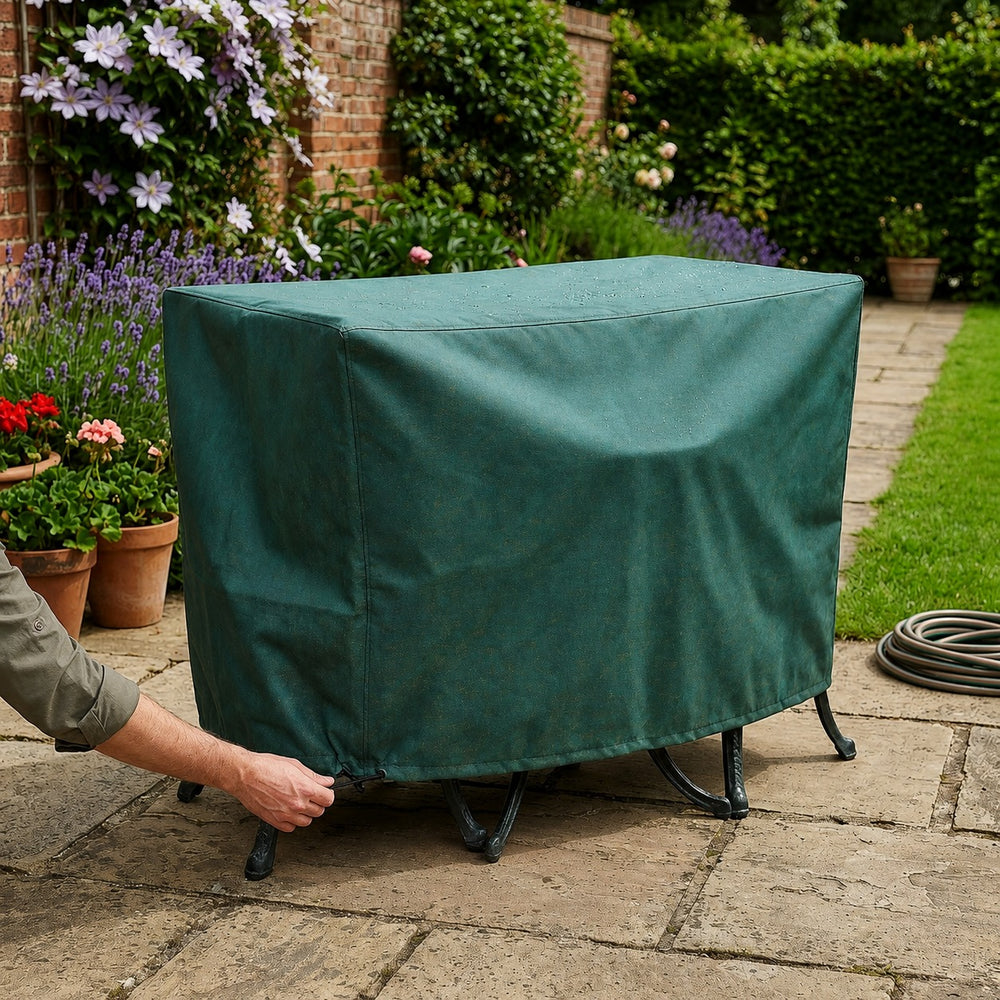 Small Bistro Set Cover – Green – Super Tough Material – Garden Furniture Protection