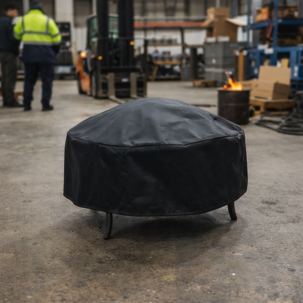 Firepit Cover – Small Black – Super Tough Waterproof – Outdoor Protection