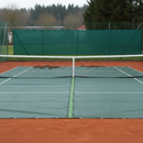 Premium Heavy Duty Tennis Court Debris Cover - Standard Half Court Size 17.5m x 17.5m with Durable Edges and Metal Eyelets