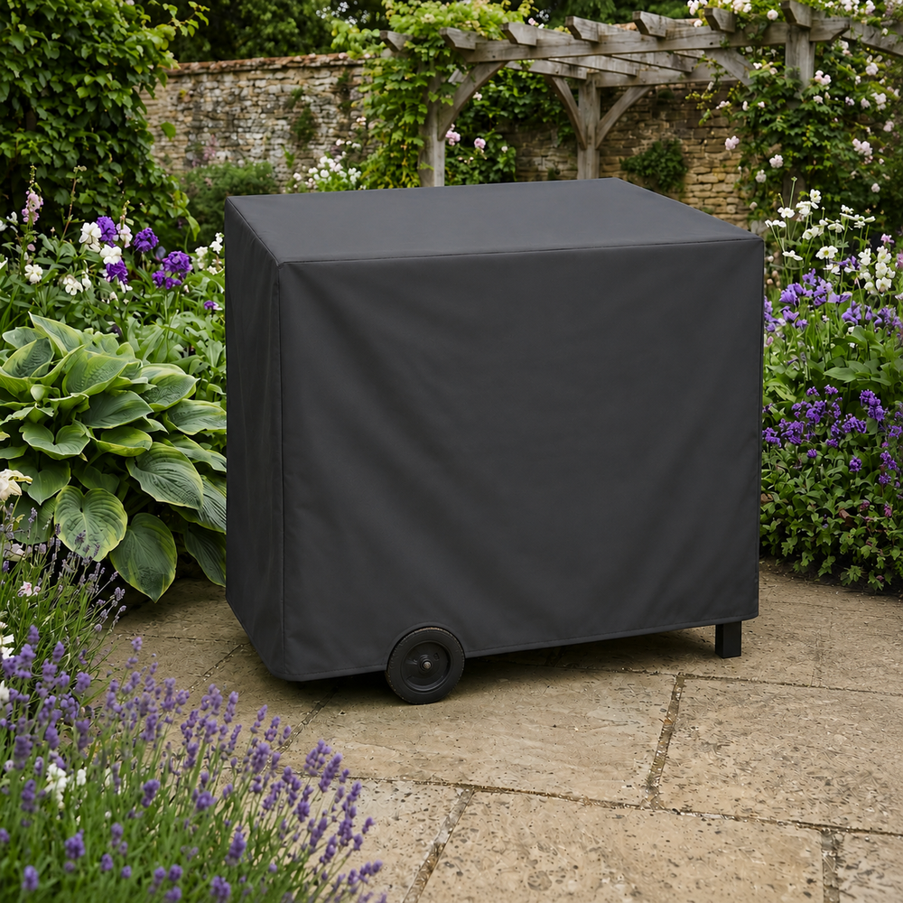 Trolley Barbecue Cover – Charcoal – Durable Polyester – Outdoor Protection