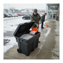 Premium Heavy Duty Grit Salt Bin with 250kg Capacity, UV Stabilised HDPE, and Weather-Resistant Design for Winter Storage