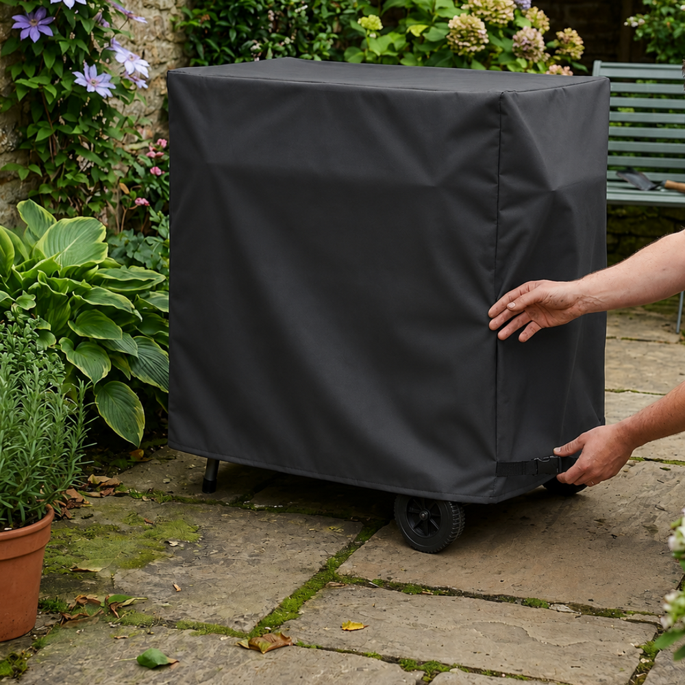 Premium BBQ Cover – 61x124x91 cm Charcoal – Durable Polyester – Outdoor Protection
