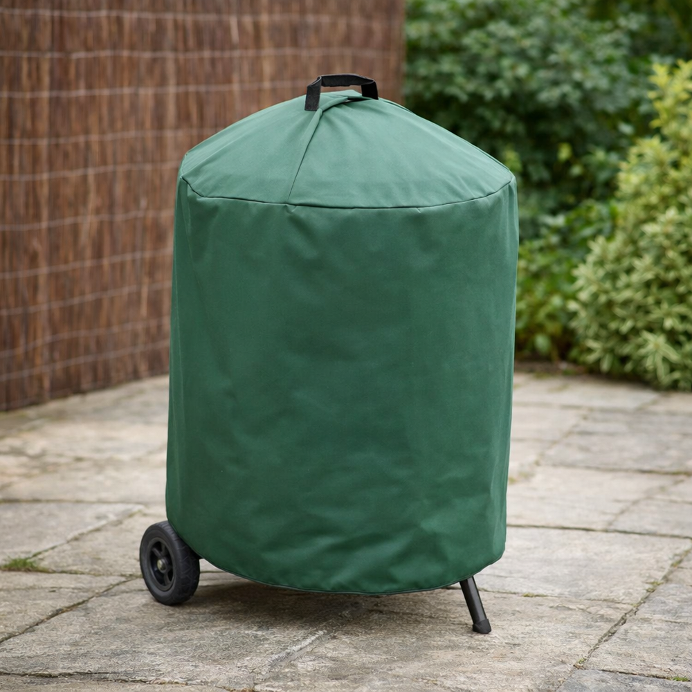Kettle Barbecue Cover – Green – Durable Polyester – Outdoor Protection
