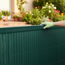 Premium Green Edging / Stabilising Strips - 4 Pack for Outdoor Fencing and PVC Screening