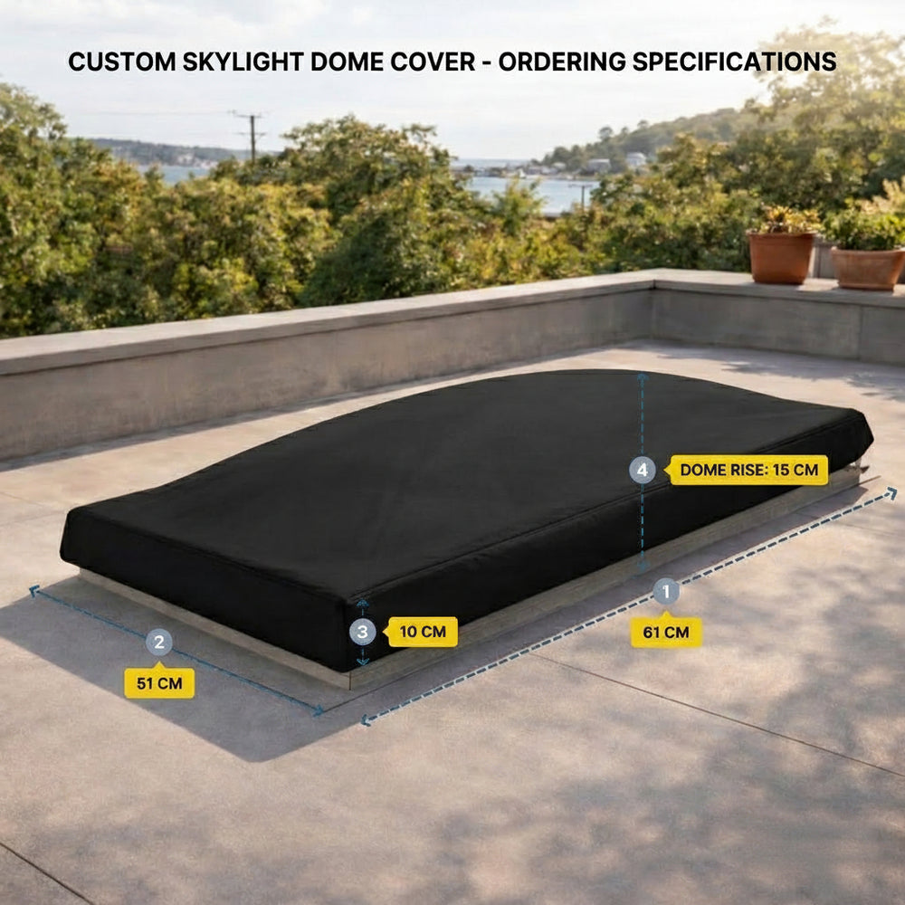 Custom Rectangular & Square Dome Skylight Covers – DuraLite, DuraWeave & DuraShield Fabrics