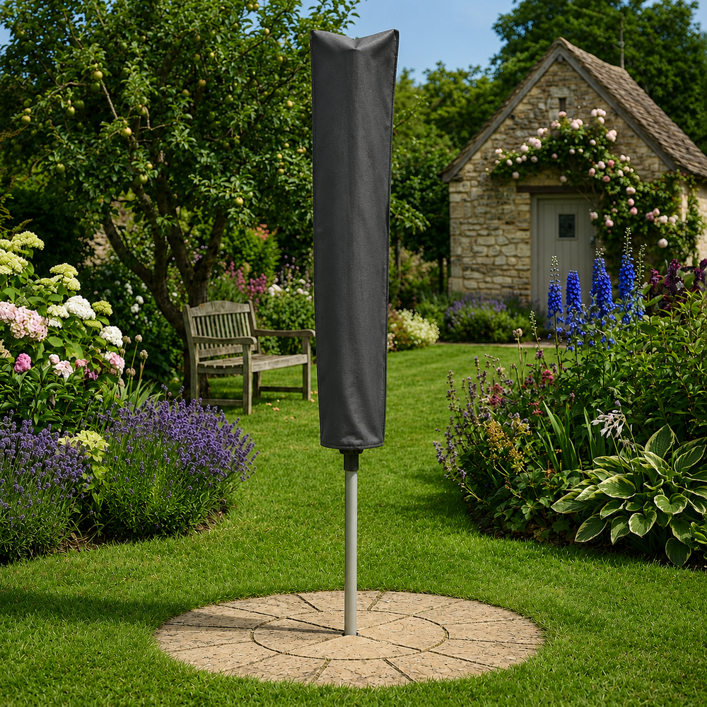Rotary Line Cover – Charcoal – Durable Polyester – Outdoor Protection