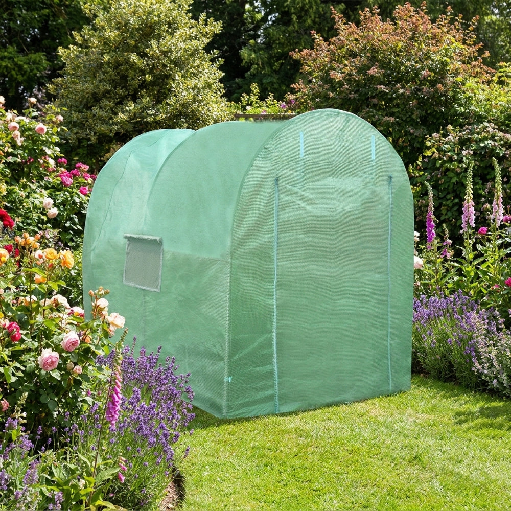 Polytunnel 2.5m x 2m with 19mm Frame for Garden Protection