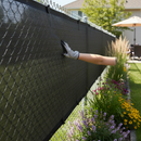 Premium Fixing Kits for Privacy Screening & Fencing with 24 Plastic Plates and Coated Wires