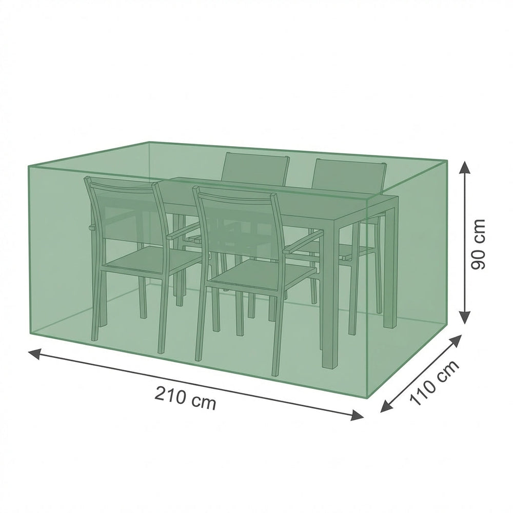 Patio Set Cover – 4 Seat – Reversible PVC Polyester – Outdoor Protection