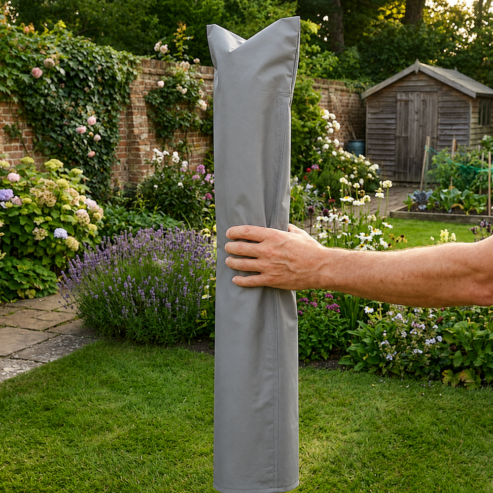 Rotary Line Cover – Grey – Waterproof UV Stabilised – Outdoor Protection