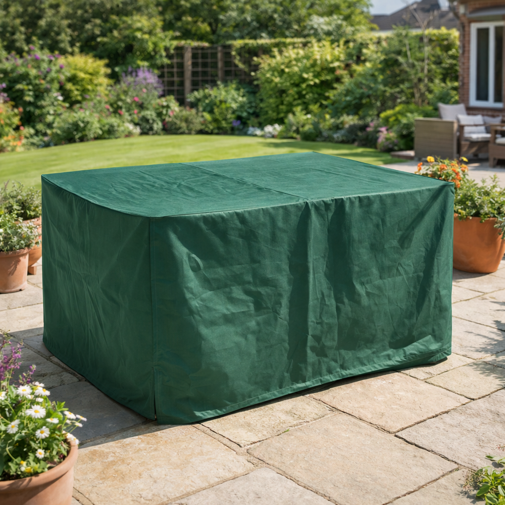 Patio Set Cover – 4 Seat – Reversible PVC Polyester – Outdoor Protection
