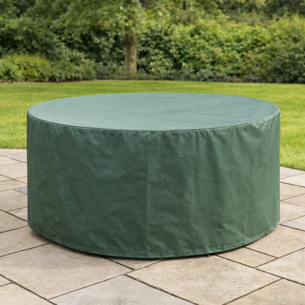 Circular Patio Set Cover – 80cm High – Reversible Polyester – 4-6 Seat Protection