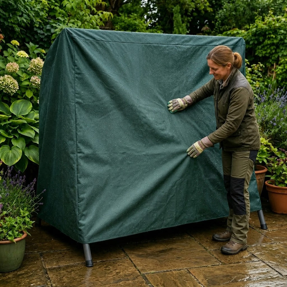 3 Seater Swing Seat Cover – Green – Super Tough Waterproof – Outdoor Protection