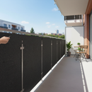 Premium Polyrattan Weave Artificial Screening Fencing 1m x 1m - Weather Resistant and Stylish Privacy Solution