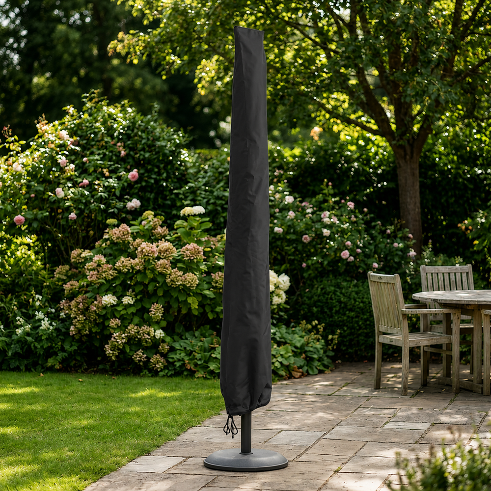 Round Parasol Cover – 220cm – PVC Backed Polyester – Outdoor Protection