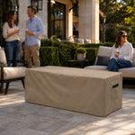 Custom Rectangular Fire Pit Covers – DuraLite, DuraWeave & DuraShield Fabric | Made-to-Measure Sizes