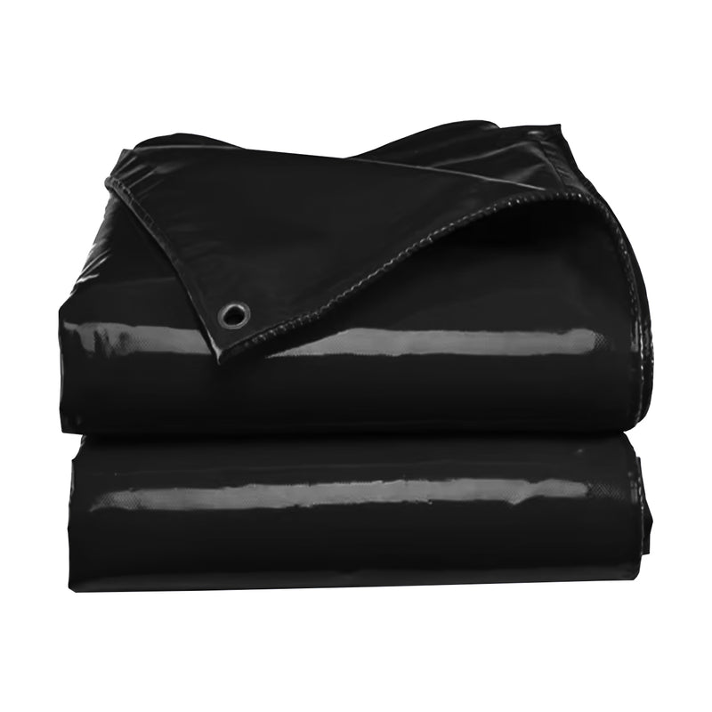 Heavy Duty 18oz PVC-Coated Tarp With Rust-Free Grommets Ideal for Trucks & Outdoor Use