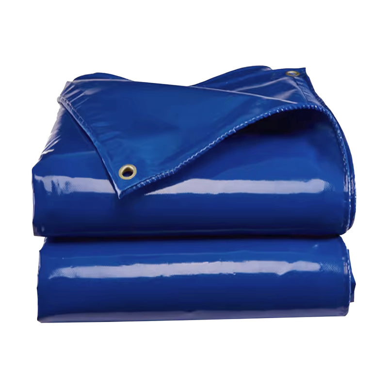 Heavy Duty 18oz PVC-Coated Tarp With Rust-Free Grommets Ideal for Trucks & Outdoor Use