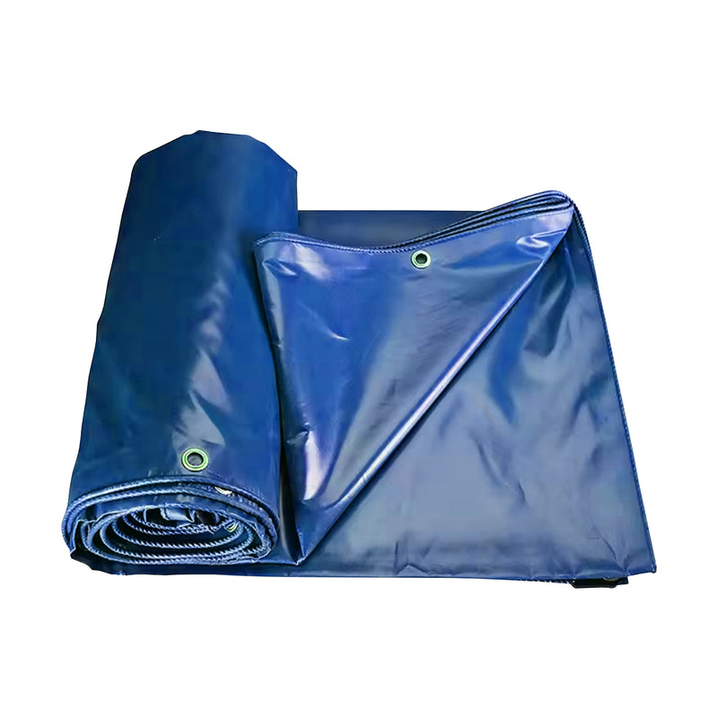 Heavy Duty 18oz PVC-Coated Tarp With Rust-Free Grommets Ideal for Trucks & Outdoor Use