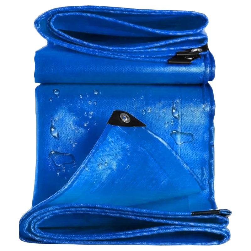 Durable Hay Storage HDPE Tarpaulin Weather Resistant Sun, Rain & Snow Shield