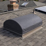 Custom Barrel Vaulted Skylight Cover – 1000D PVC Coated Polyester UV Protective Outdoor Skylight Shade Cover Made to Measure