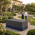 Custom Rectangular Garden Table Covers – Waterproof DuraLite, DuraWeave & DuraShield Fabric | Made to Measure