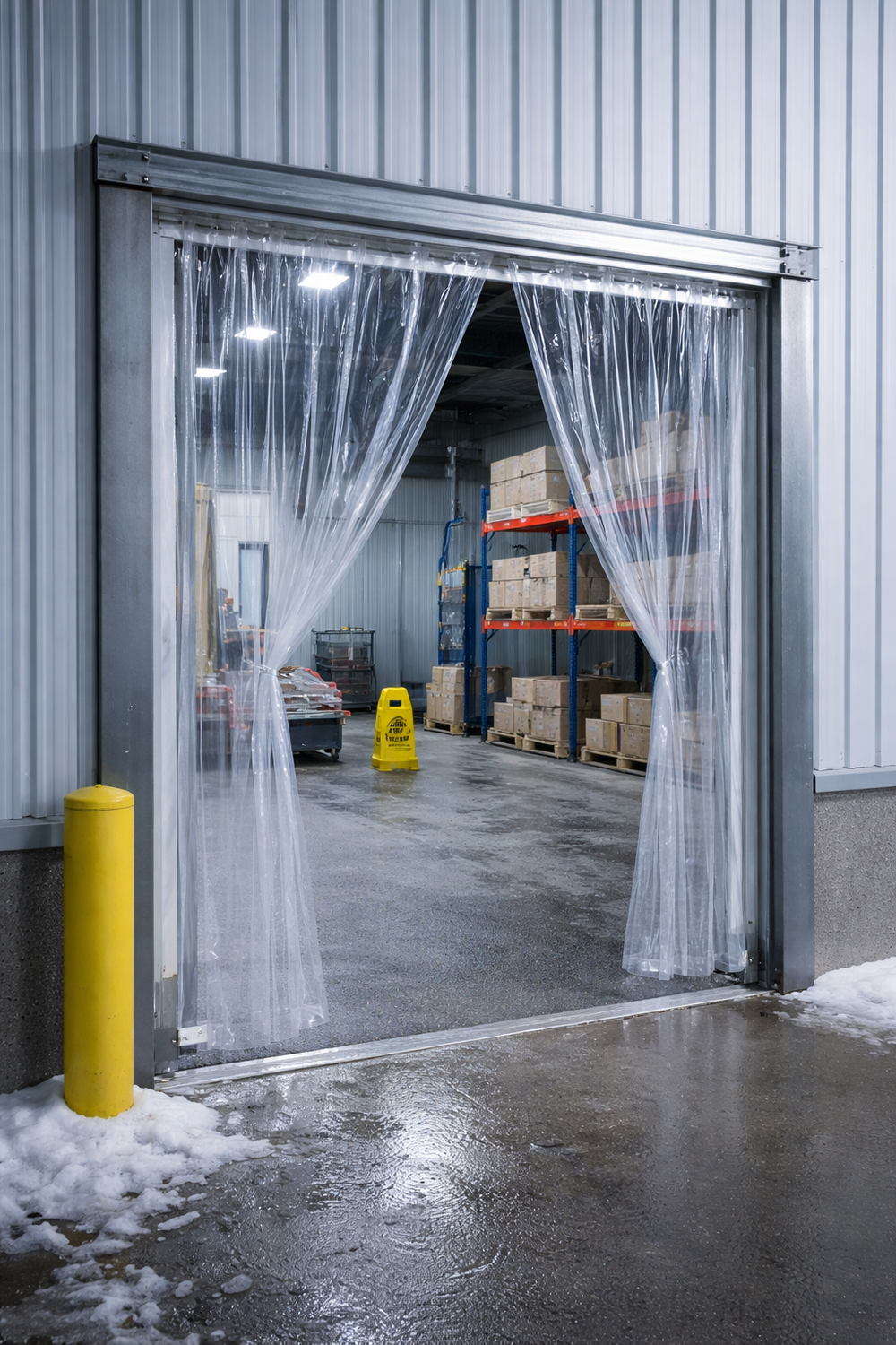 Low Temperature PVC Strip Rolls – Cold Room & Freezer Rated to -25°C
