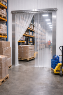 Matt PVC Strip Curtain Roll – Frosted Finish for Privacy & Light Control