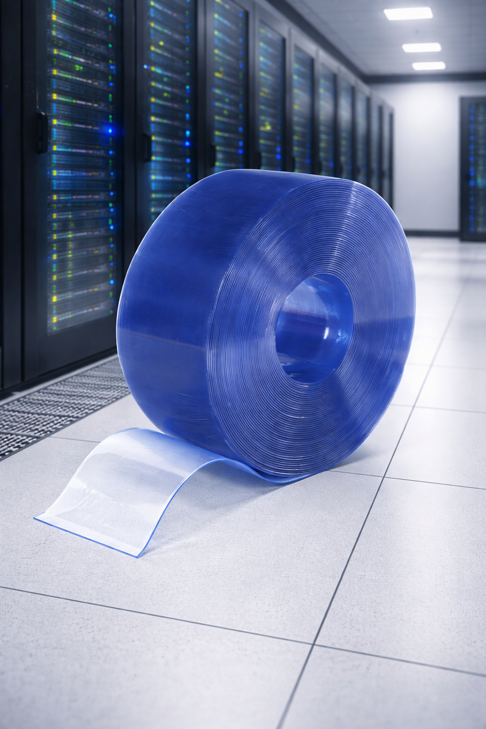 Anti-Static PVC Strip Rolls – Static-Dissipative Transparent PVC for Industrial & Sensitive Environments