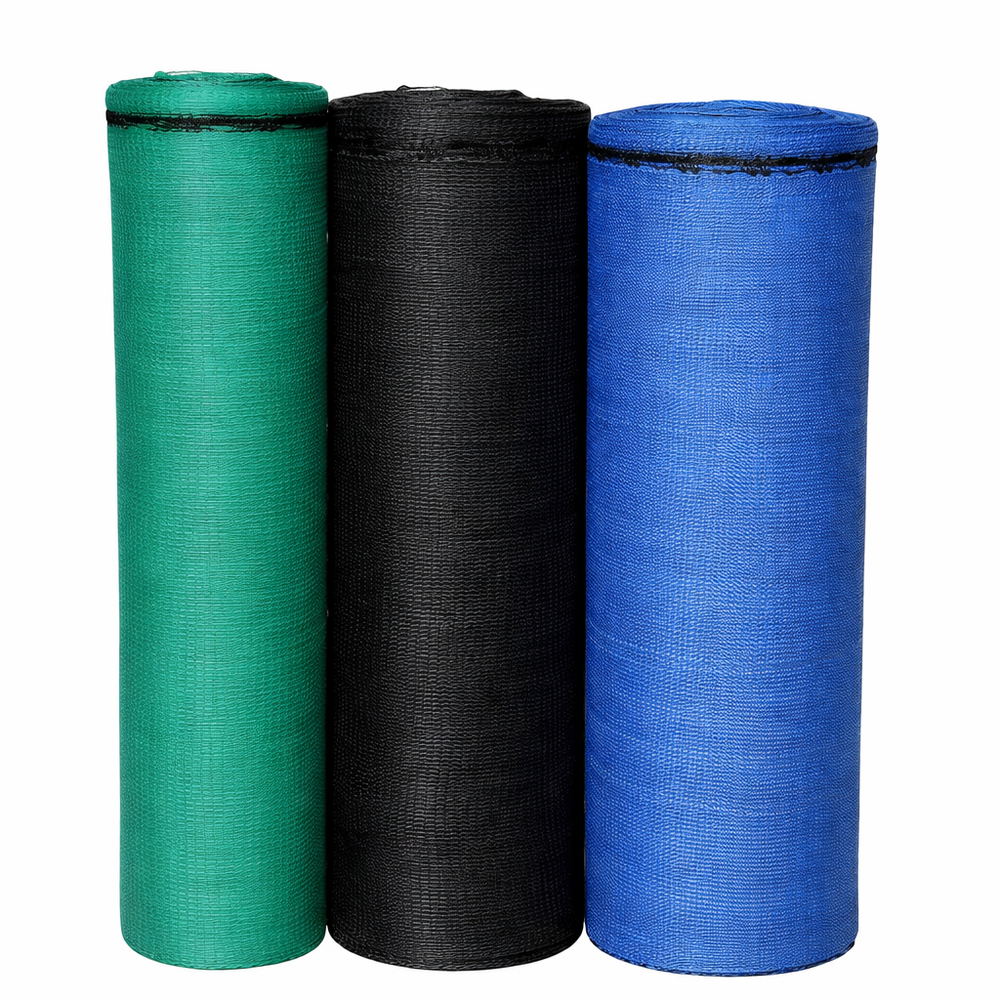 Premium 45% Shade Netting - 50m Roll with UV Additive and Eyelets - High-Quality Professional Grade for Industrial and Commercial Applicat...