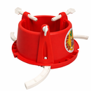 Premium Christmas Tree Stand for Trees 4ft - 9ft Tall with Huge Water Reservoir and Secure Adjustable Placement