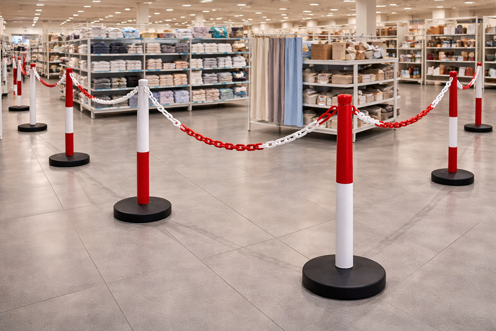 6mm Plastic Barrier & Decorative Chain – Versatile for Traffic Control & Decoration