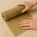 Natural Hessian Jute Roll 200gsm – Eco-Friendly Burlap Fabric for Gardening, Upholstery, Crafts & Construction Protection