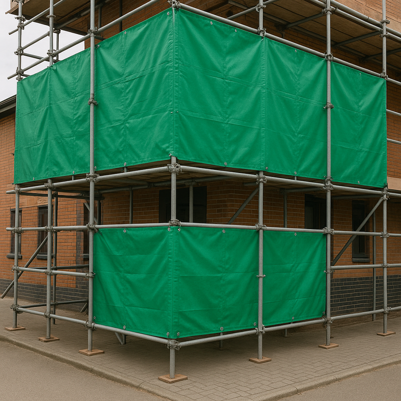 Super Heavy Duty PVC Green Tarpaulin 570gsm – Ultra Durable, Waterproof & UV Resistant Tarp Sheet for Industrial, Construction & Outdoor Protection