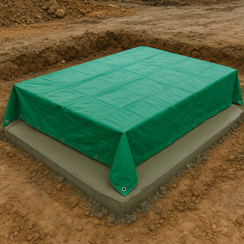 Super Heavy Duty PVC Green Tarpaulin 570gsm – Ultra Durable, Waterproof & UV Resistant Tarp Sheet for Industrial, Construction & Outdoor Protection