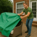 Super Heavy Duty PVC Green Tarpaulin 570gsm – Ultra Durable, Waterproof & UV Resistant Tarp Sheet for Industrial, Construction & Outdoor Protection