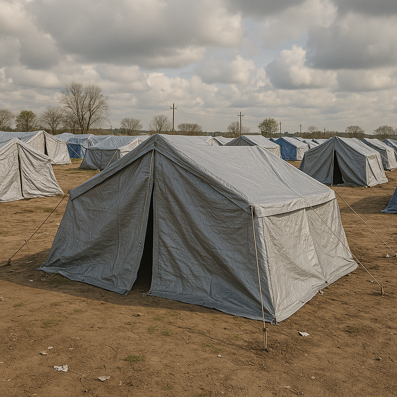 Medium Duty Silver Tarpaulin 140gsm – Waterproof, UV-Resistant Tarp Sheet for Home, Garden & Outdoor Camping Protection