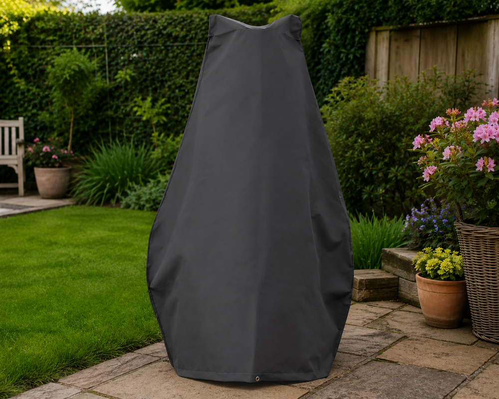 Large Chimenea Cover – Charcoal – Durable Polyester – Weather Protection