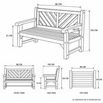 Custom Garden Bench Covers – Waterproof DuraLite, DuraWeave & DuraShield Fabric | Made to Measure