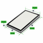Custom Rectangular & Square Skylight Covers – UV Resistant PVC Coated Fabric