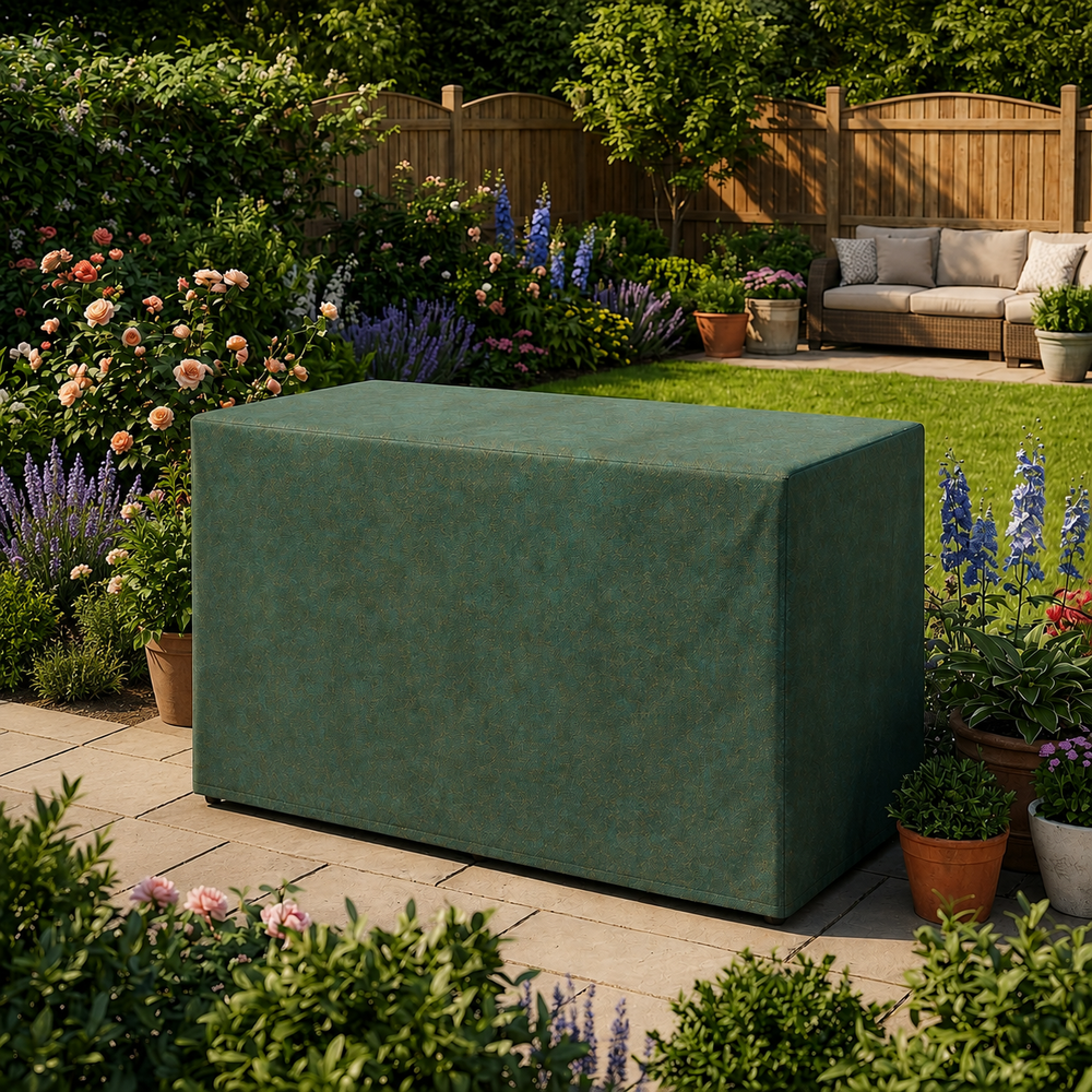 Barbecue Cover – Extra Large Green – Heavy Duty Waterproof – Outdoor Grill Protection